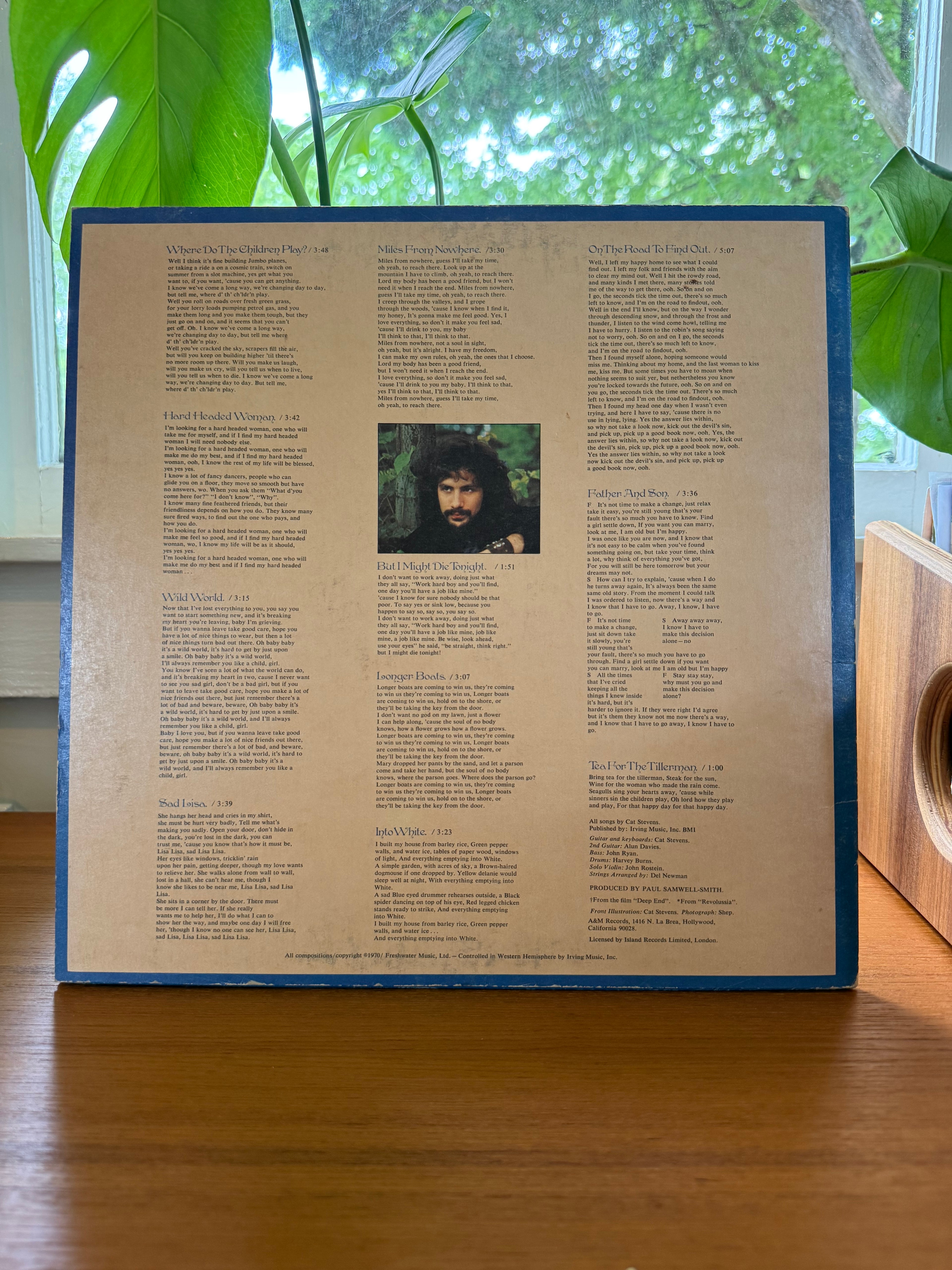 Cat Stevens - Tea for the Tillman [1970]