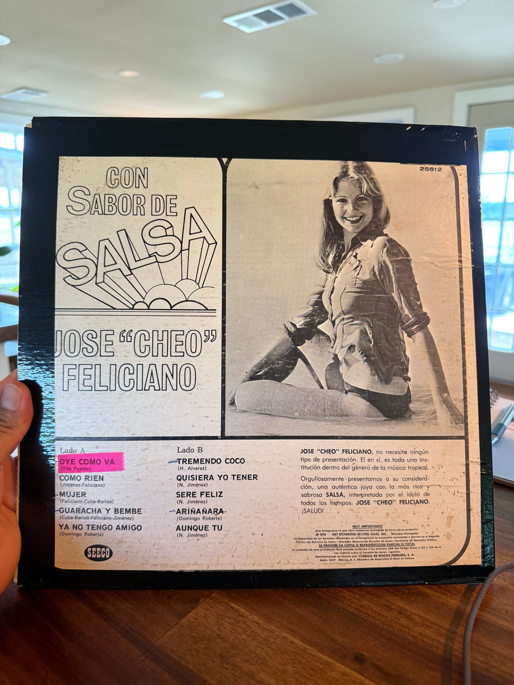 Jose "Cheo" Feliciano - Con Sabor de Salsa [1974]