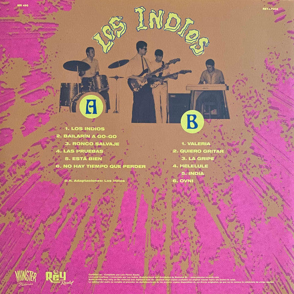 Los Indios - Beat & Garage Pioneers From Bolivia (LP)