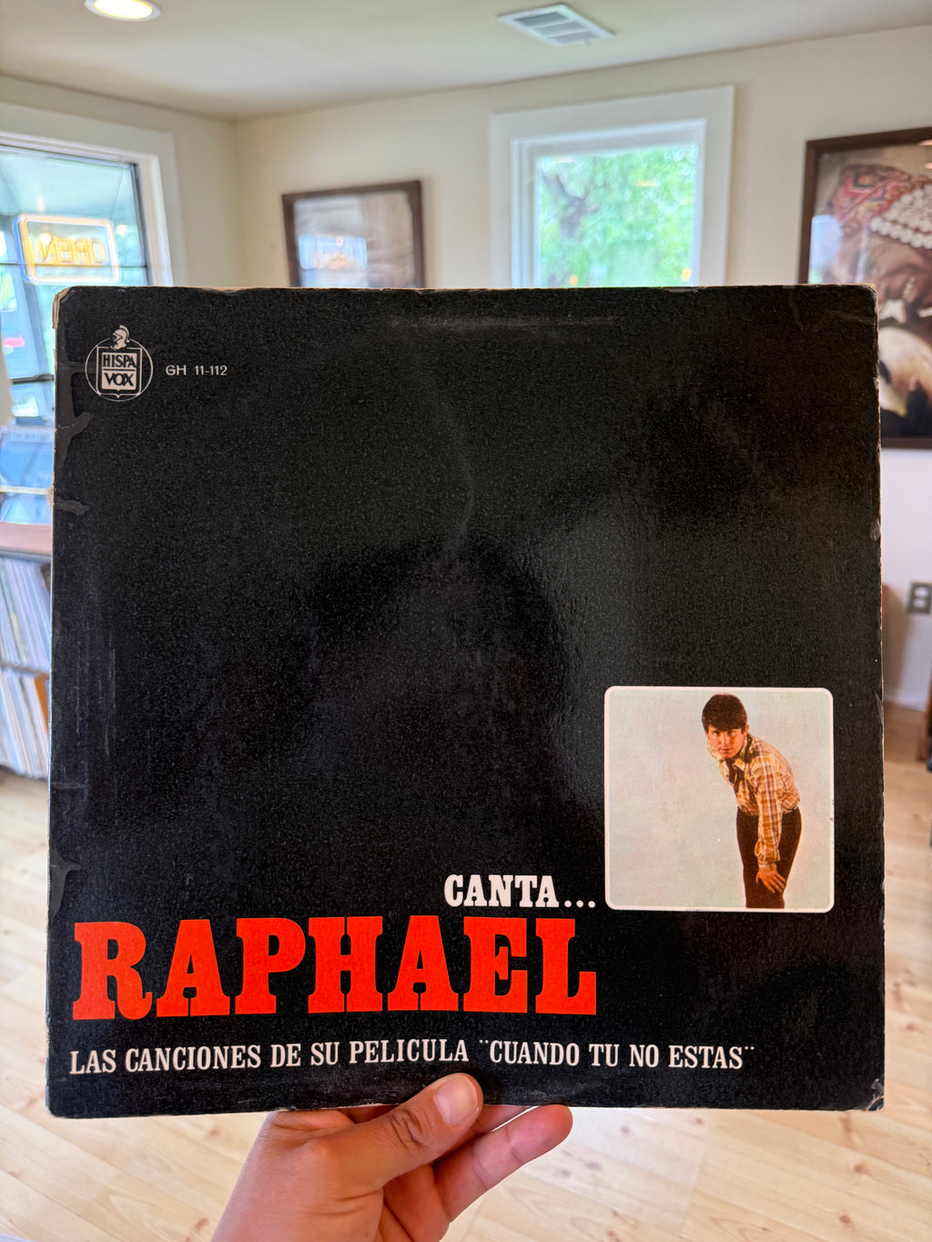 Raphael - Canta Las Canciones de su Película "Cuando Tú No Estas"
