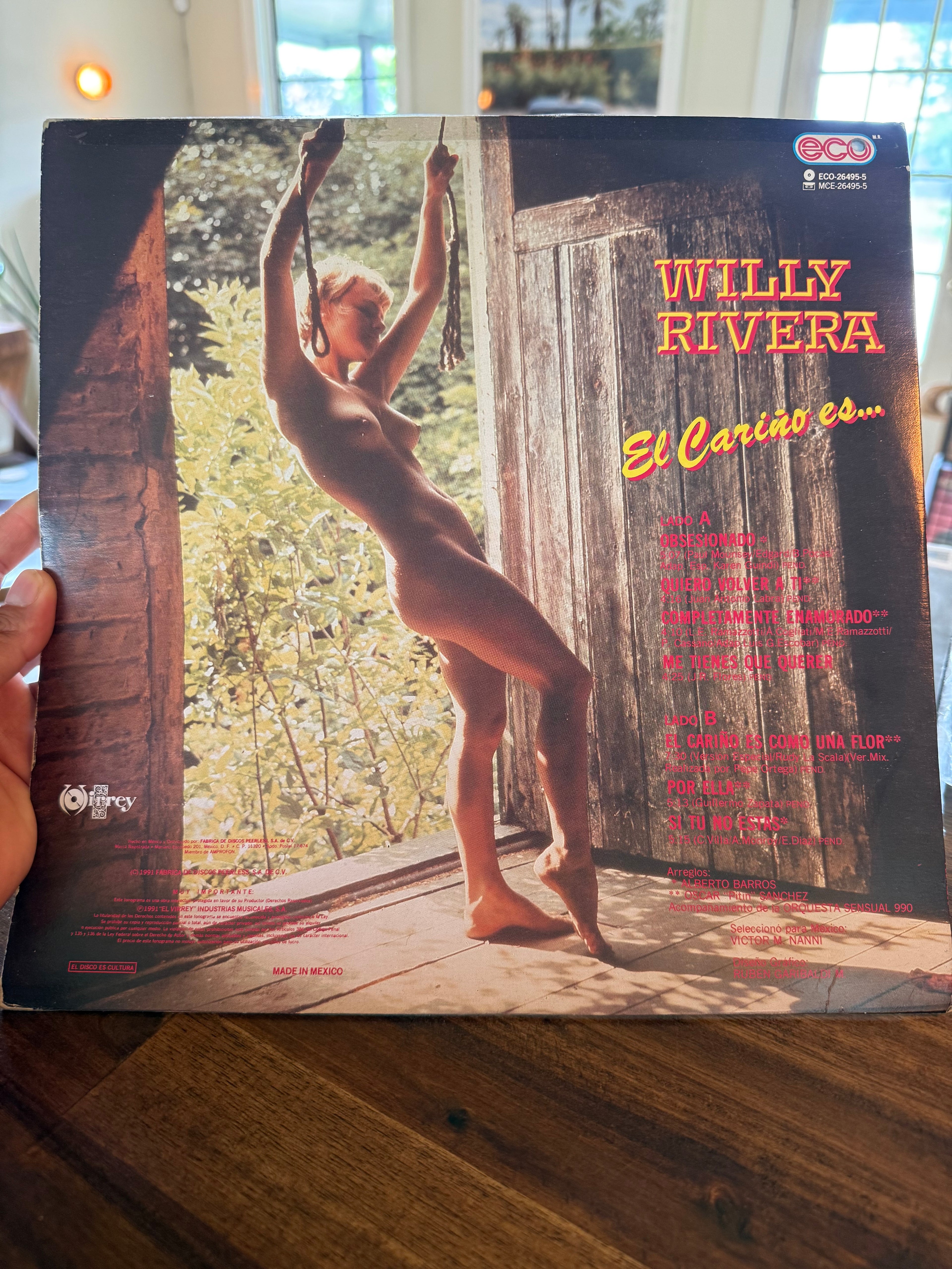 Willy Rivera - El Cariño Es... [1991]