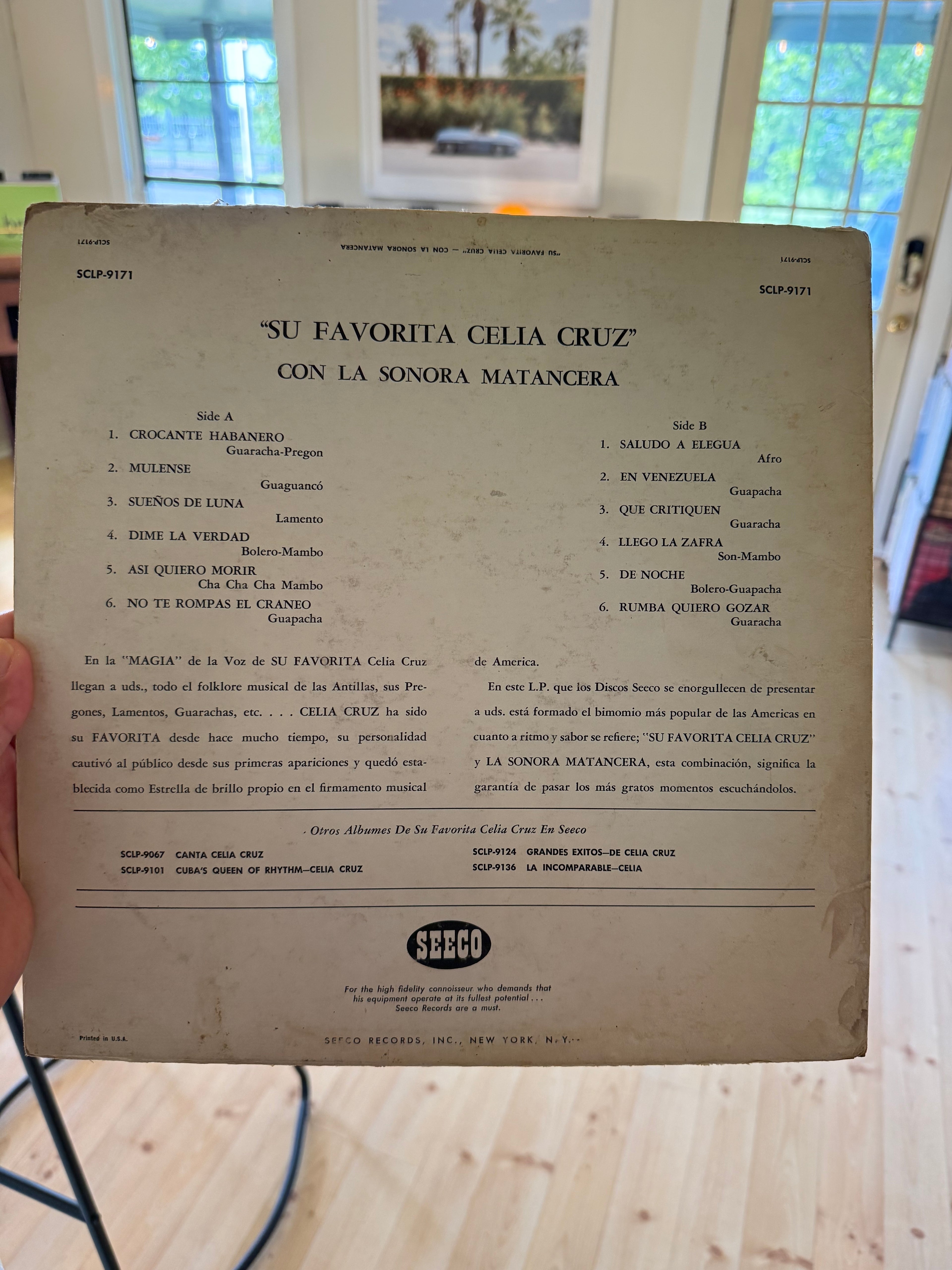 ORIGINAL Celia Cruz- Su Favorita (1958)